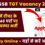 DSSSB TGT Vacancy 2025 Apply Online