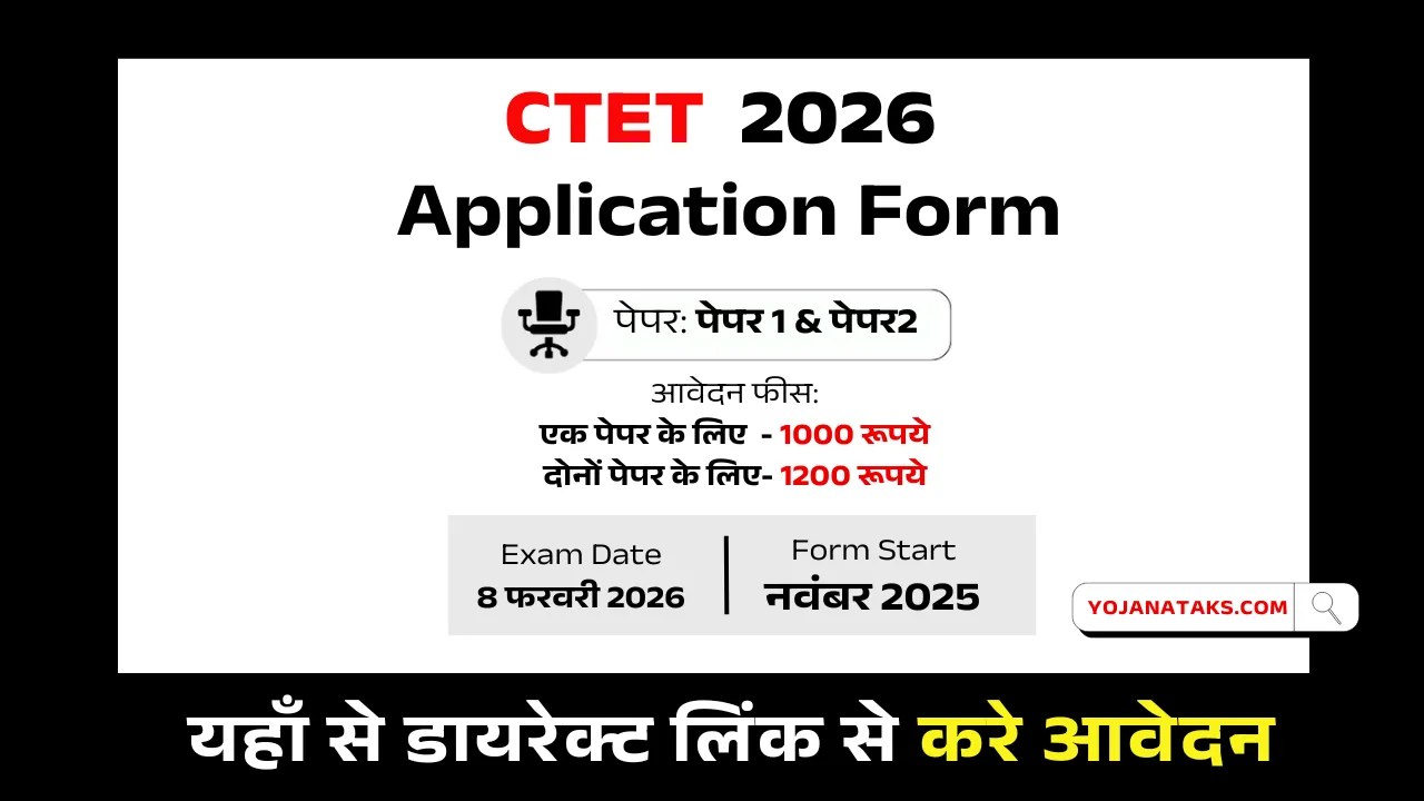 CTET 2026 Application Form
